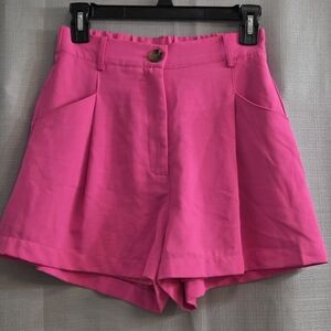 Glam Hot Pink High Waist Women's Shorts. Great for a cruise